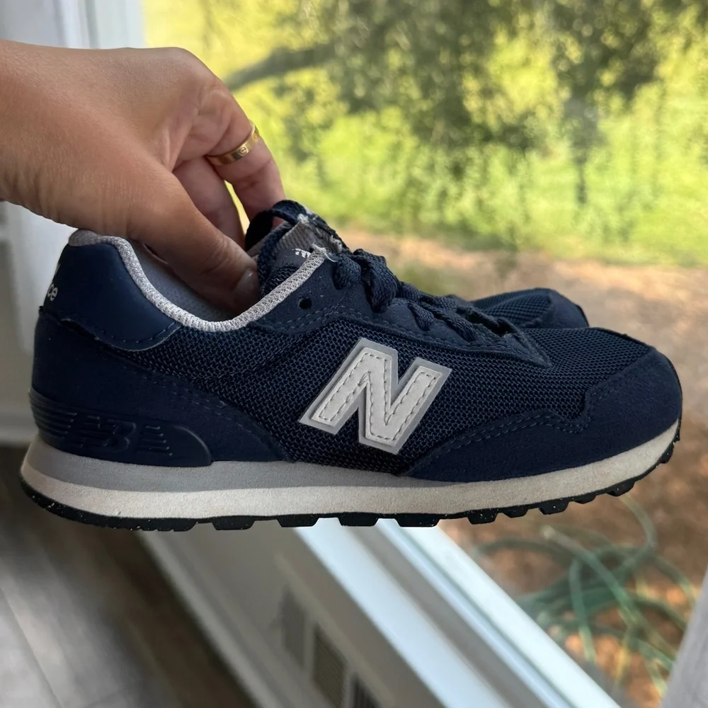New balance navy blue sneakers shoes 12.5 - Picture 4 of 6